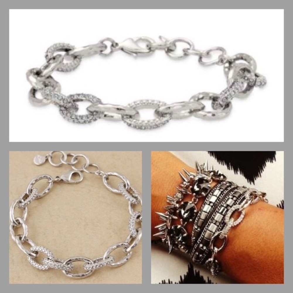 Stella & Dot Christina Bracelet In Silver